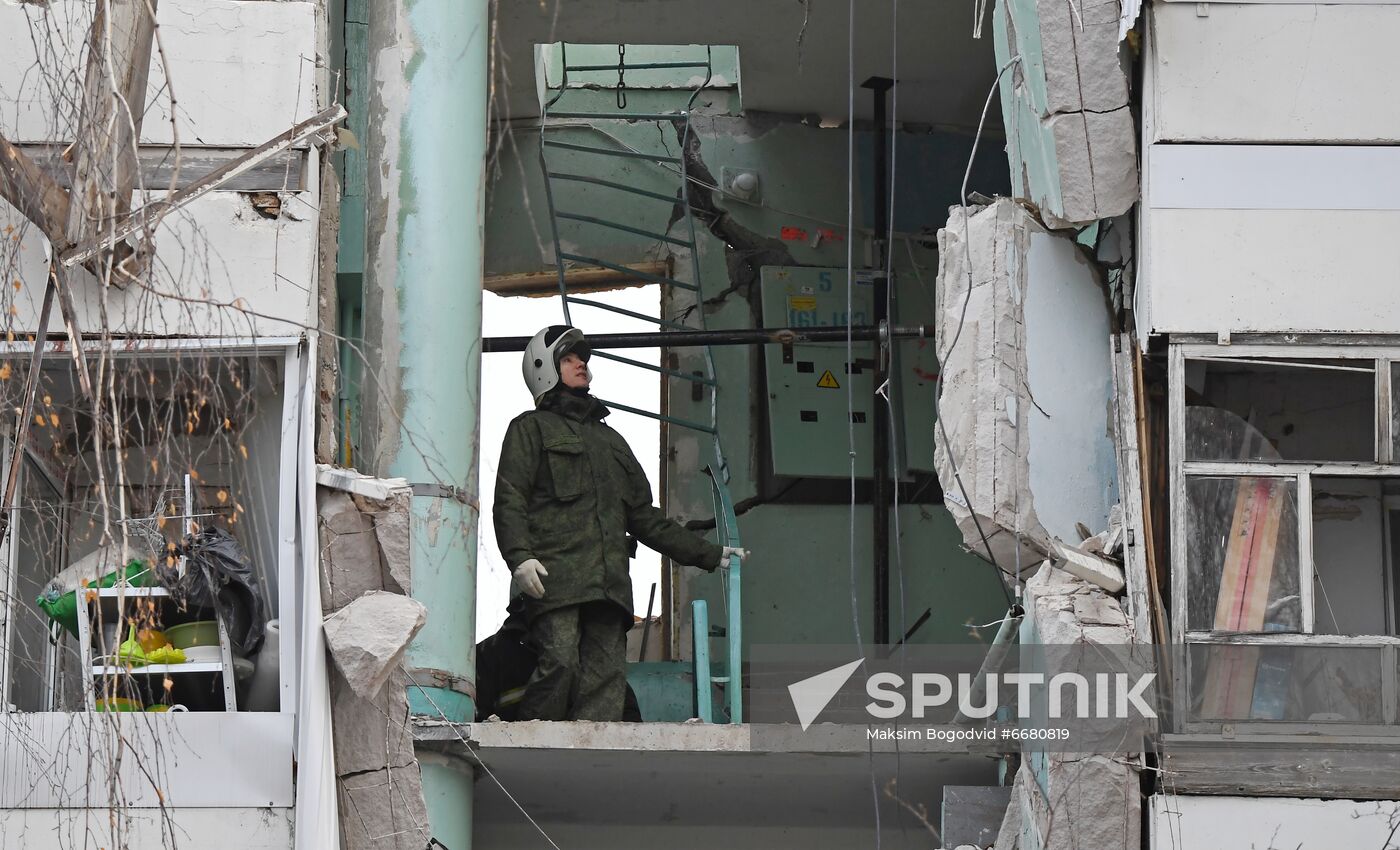 Russia Gas Explosion