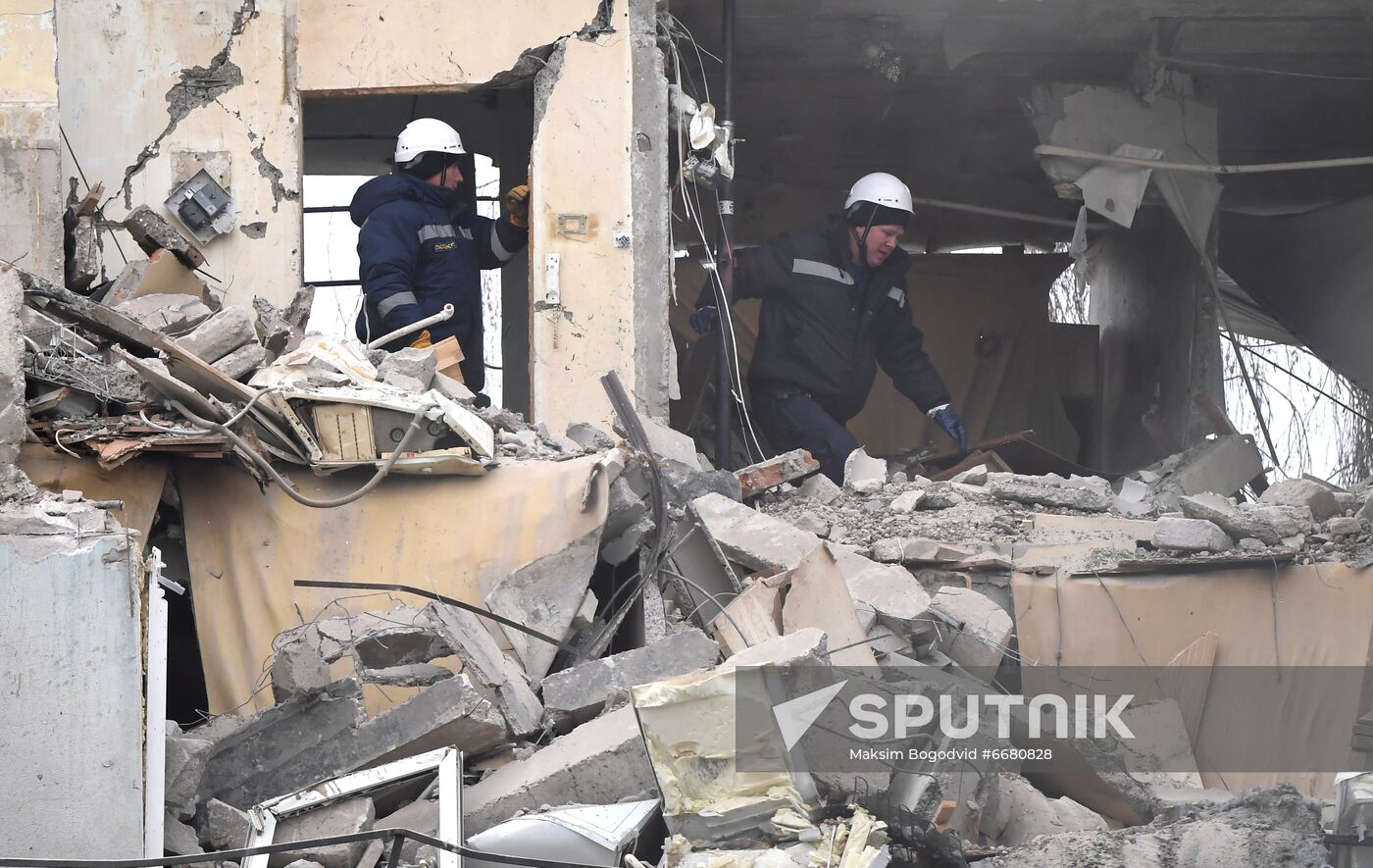 Russia Gas Explosion