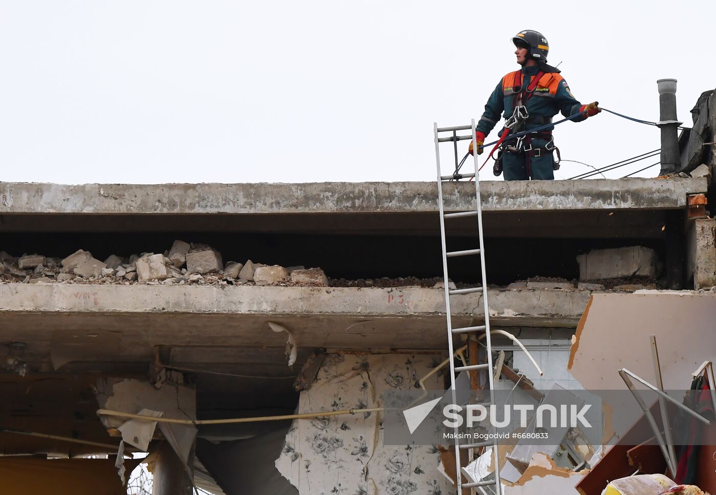 Russia Gas Explosion