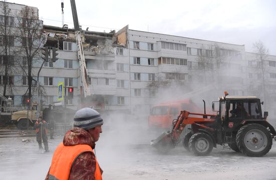 Russia Gas Explosion