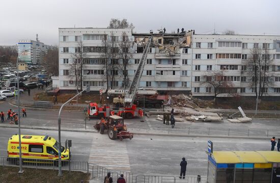 Russia Gas Explosion