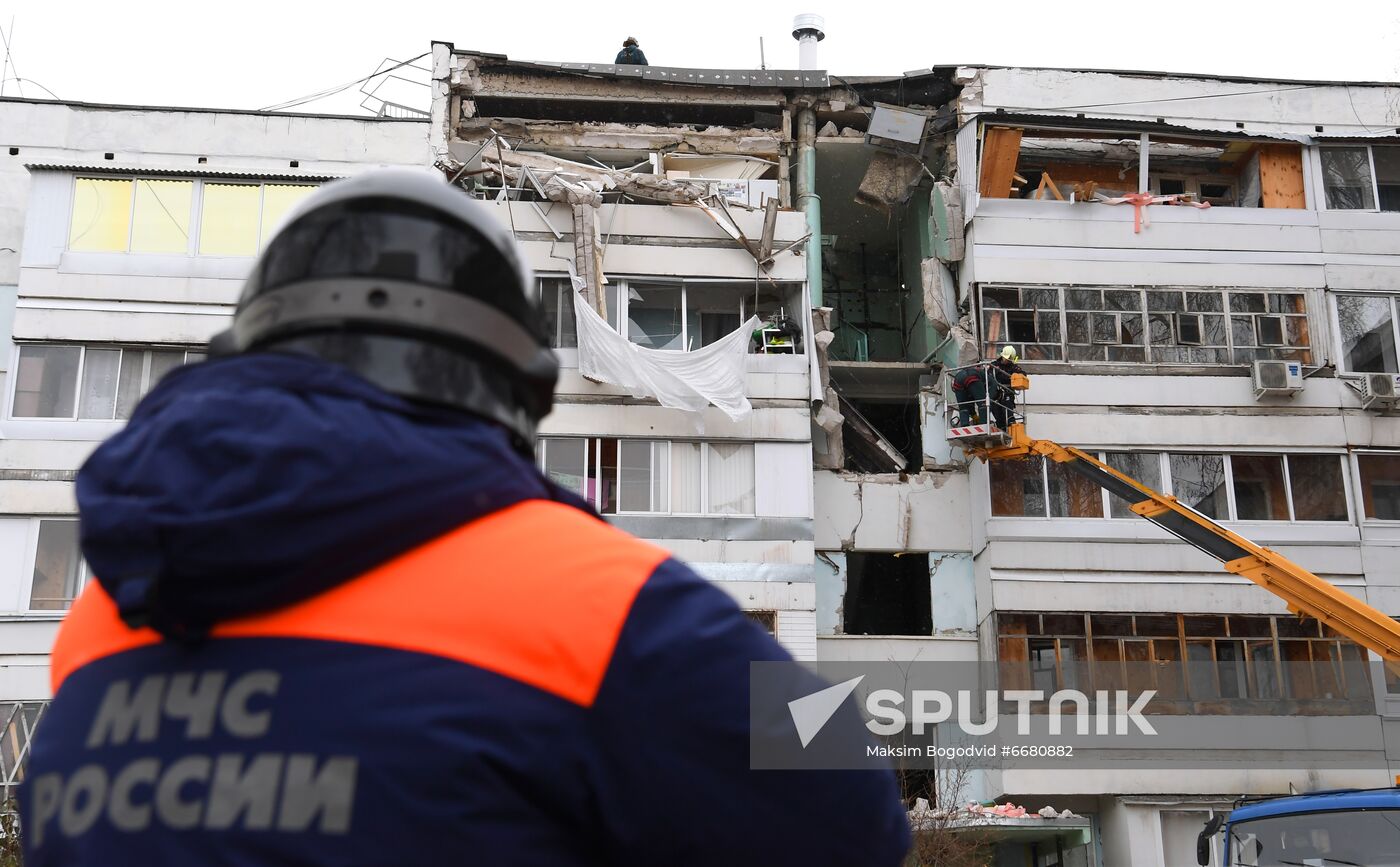 Russia Gas Explosion