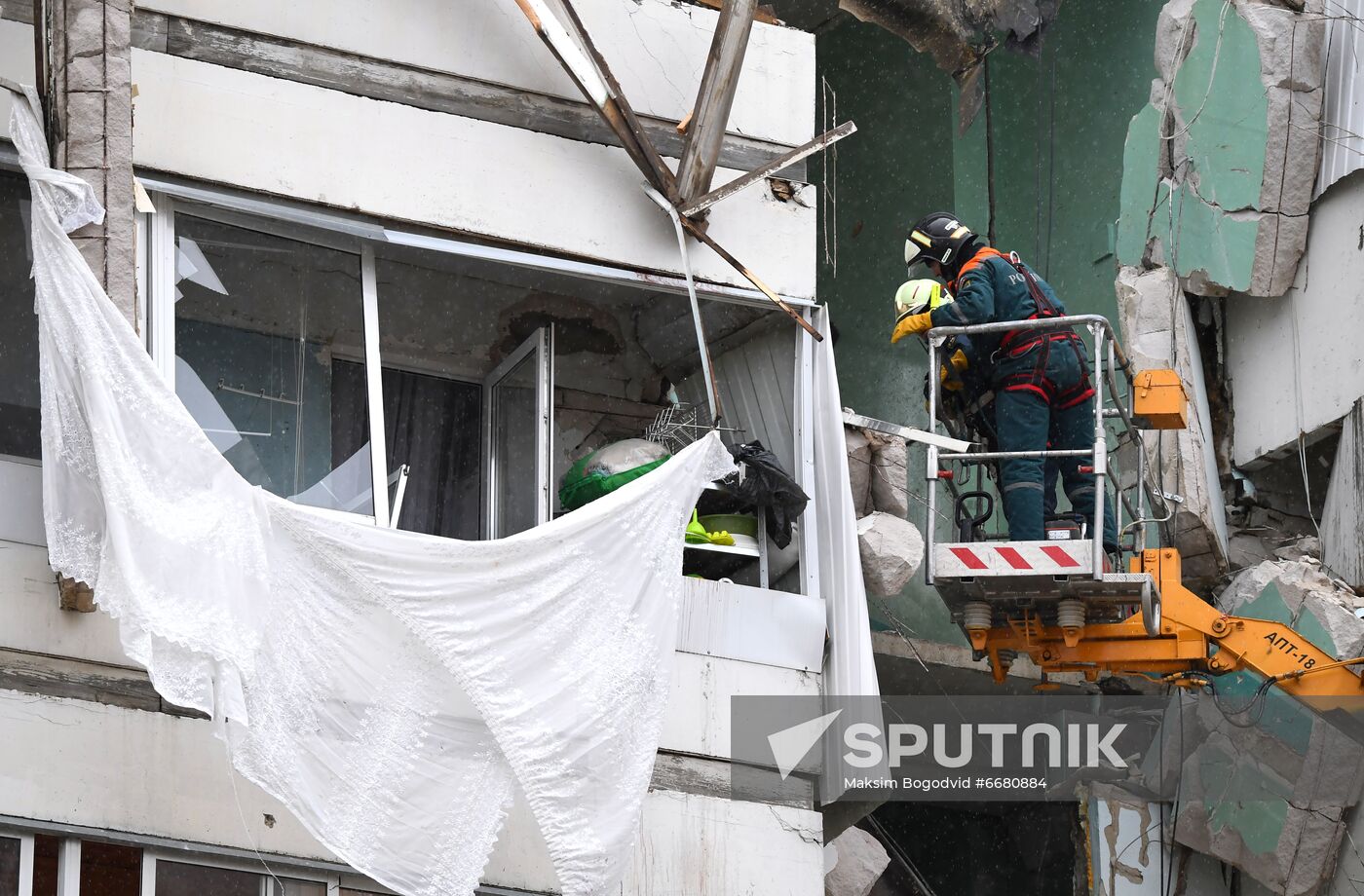 Russia Gas Explosion