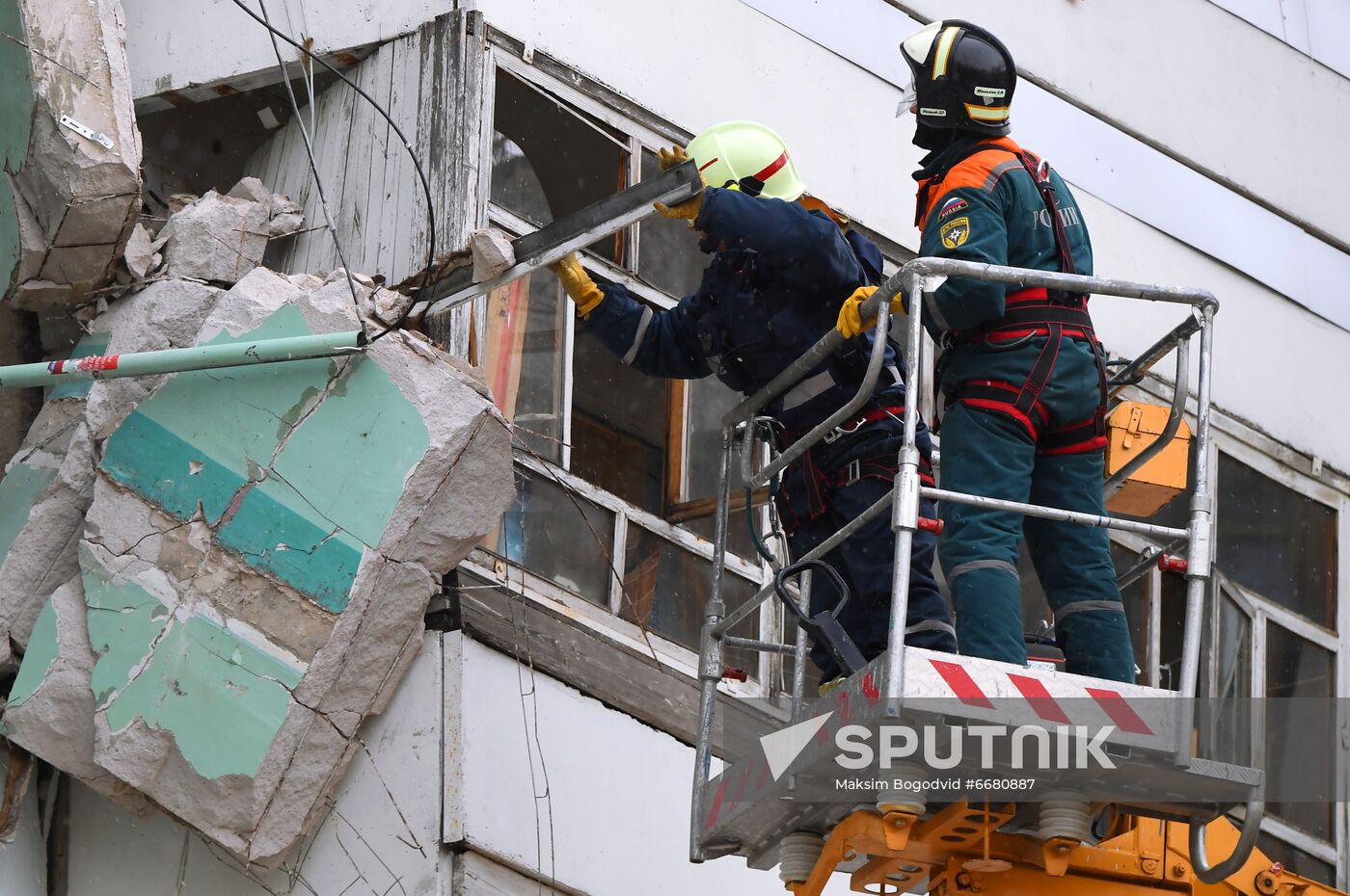 Russia Gas Explosion