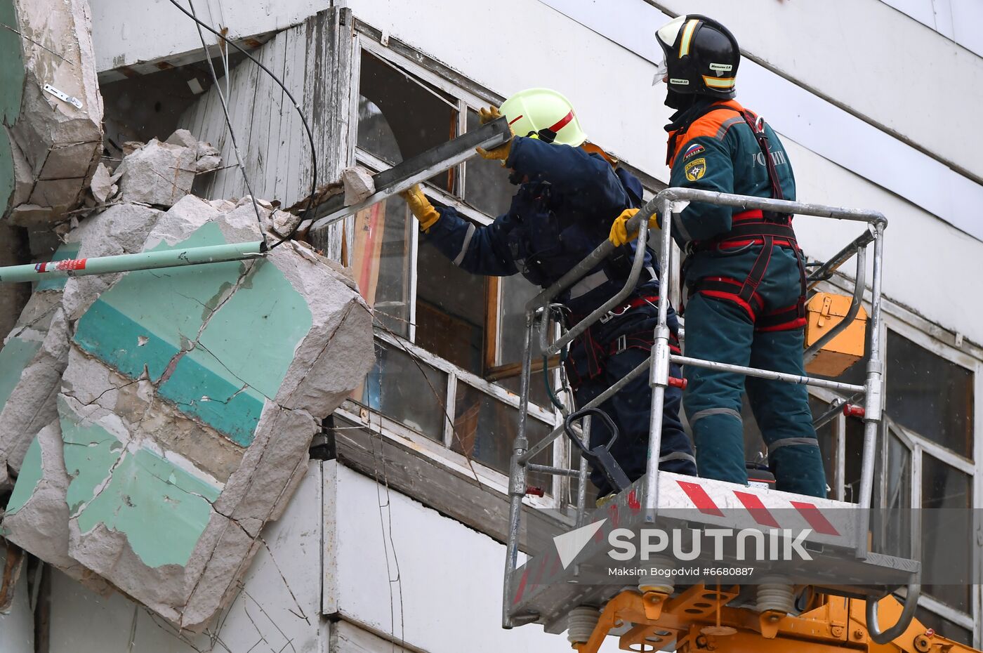 Russia Gas Explosion