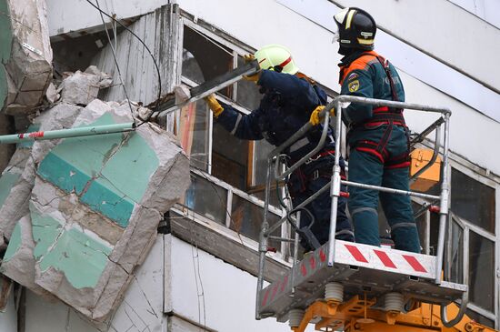 Russia Gas Explosion