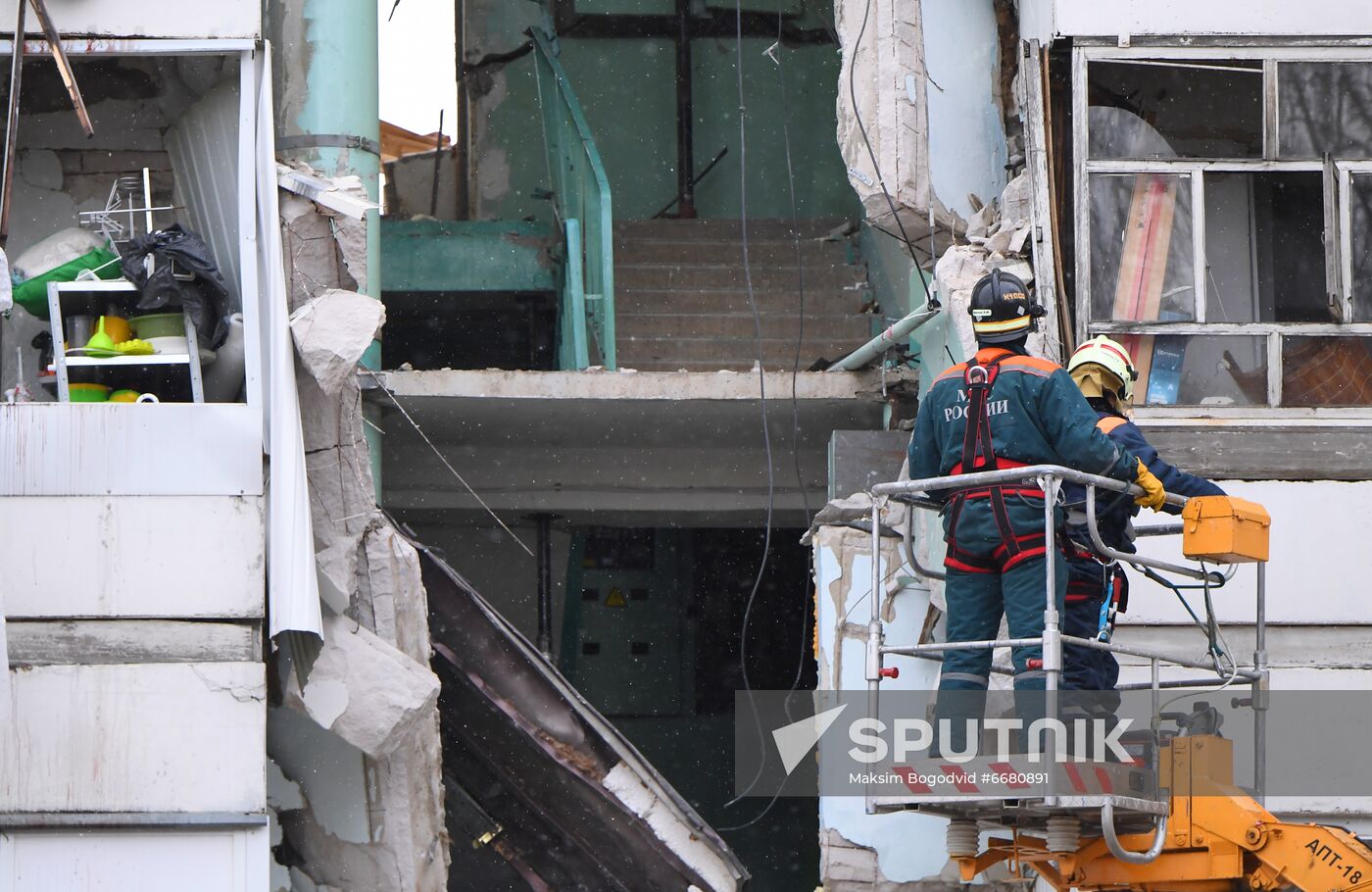 Russia Gas Explosion