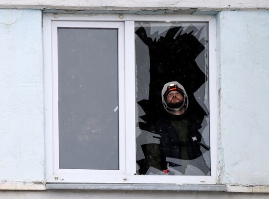 Russia Gas Explosion