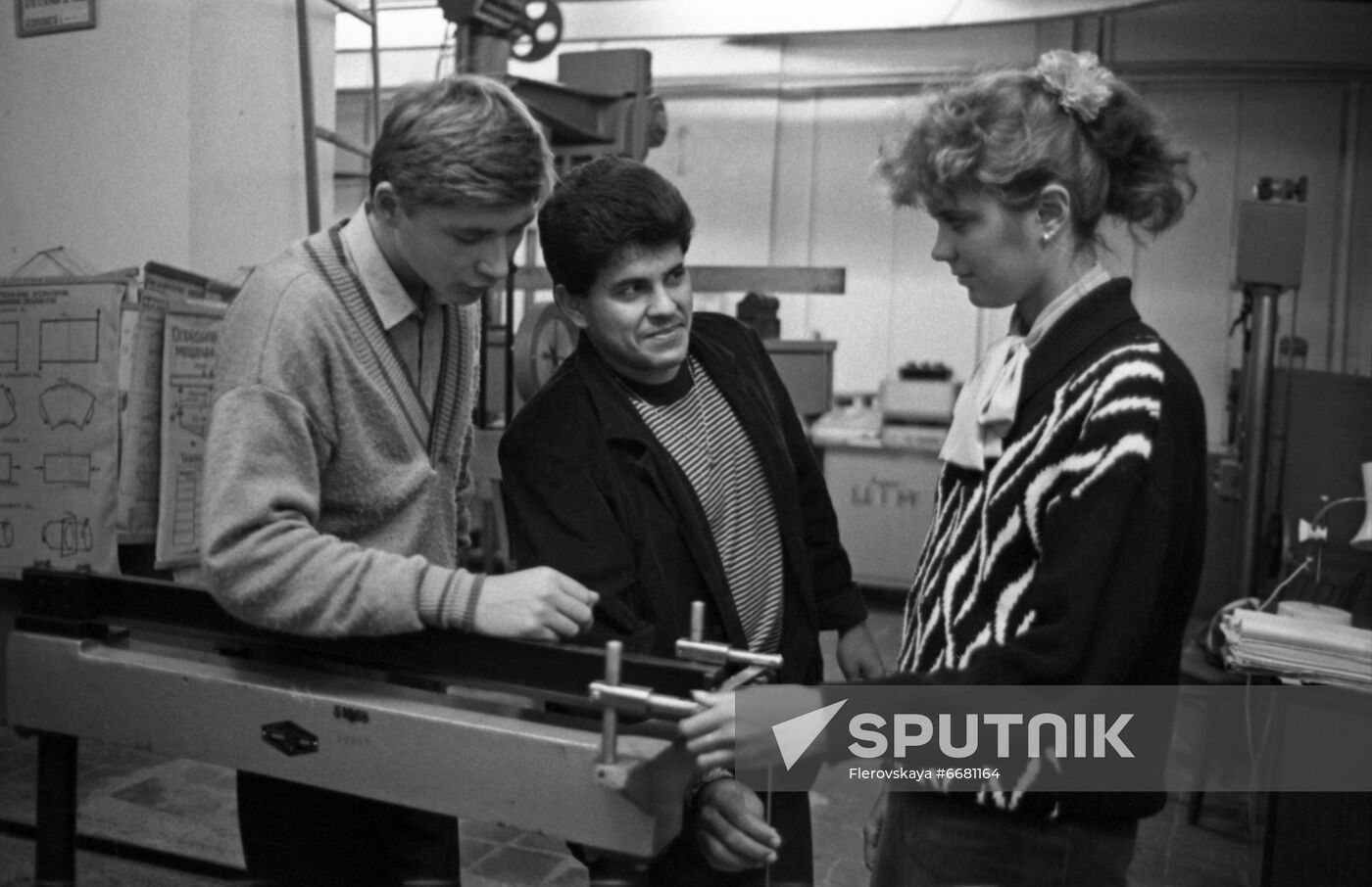 Peruvian student at Kharkov Civil Engineering Institute