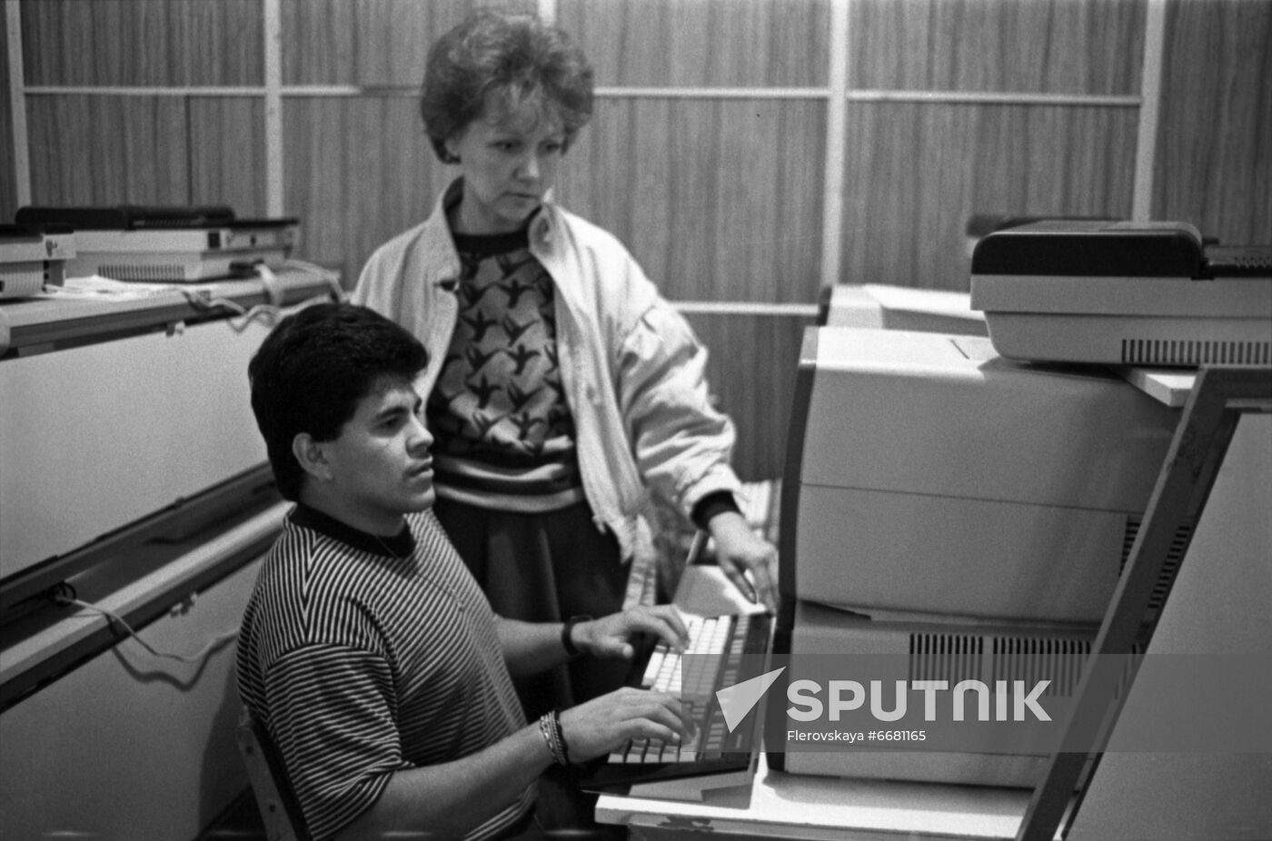 Peruvian student at Kharkov Civil Engineering Institute