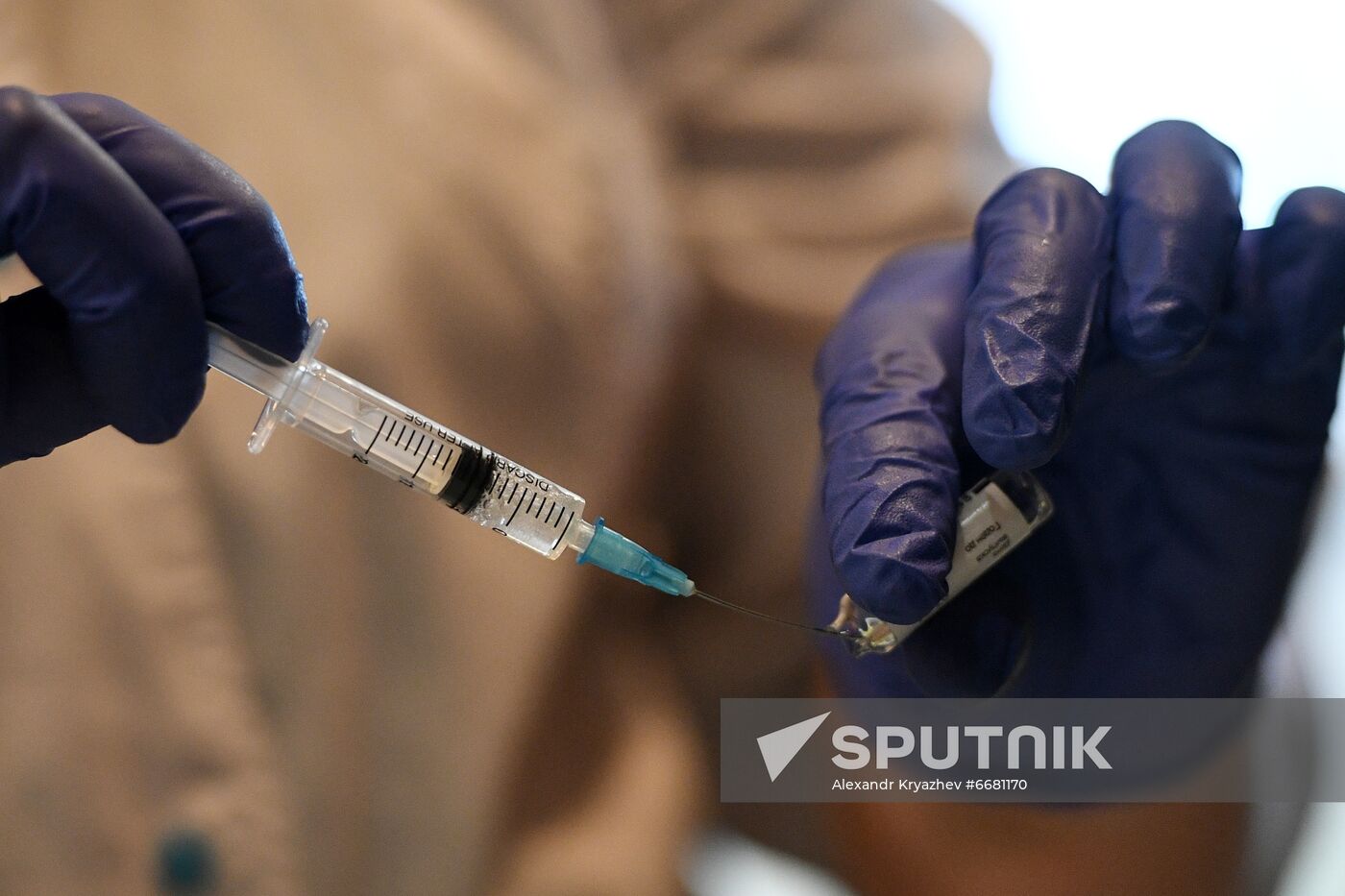 Russia Coronavirus Vaccination