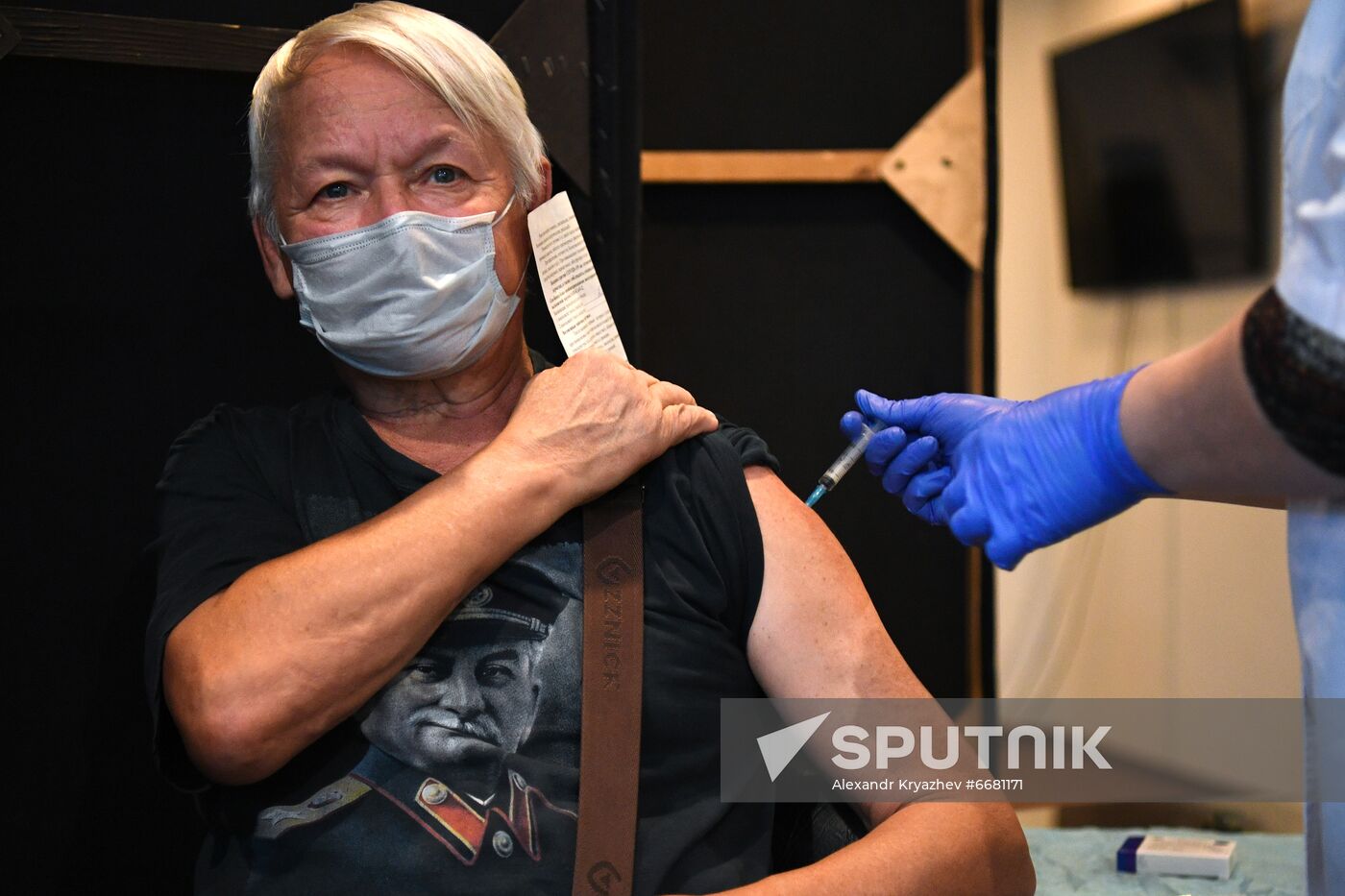 Russia Coronavirus Vaccination