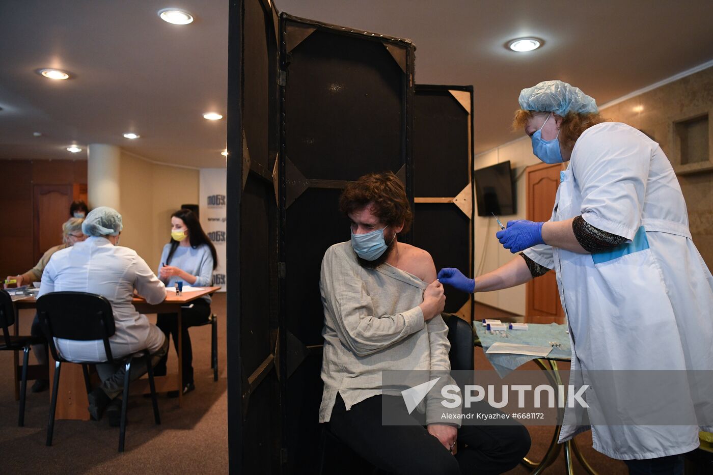 Russia Coronavirus Vaccination
