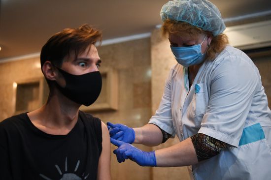 Russia Coronavirus Vaccination