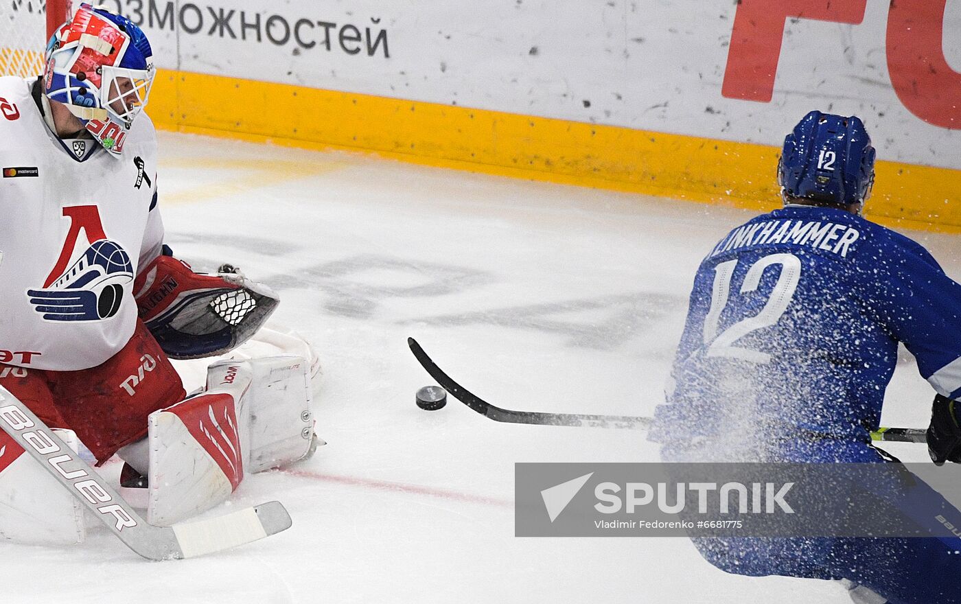 Russia Ice Hockey Kontinental League Dynamo - Lokomotiv
