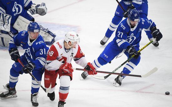 Russia Ice Hockey Kontinental League Dynamo - Lokomotiv