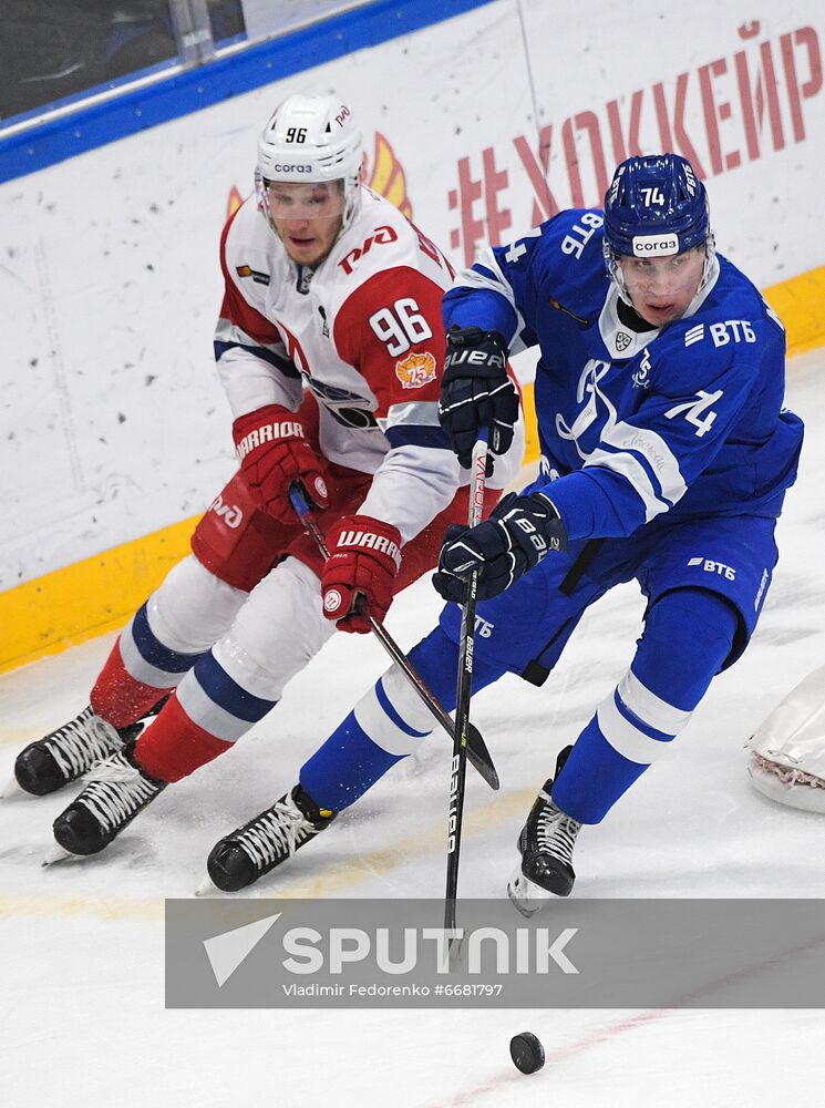 Russia Ice Hockey Kontinental League Dynamo - Lokomotiv