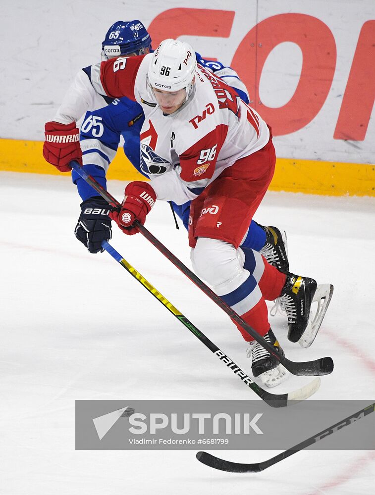 Russia Ice Hockey Kontinental League Dynamo - Lokomotiv
