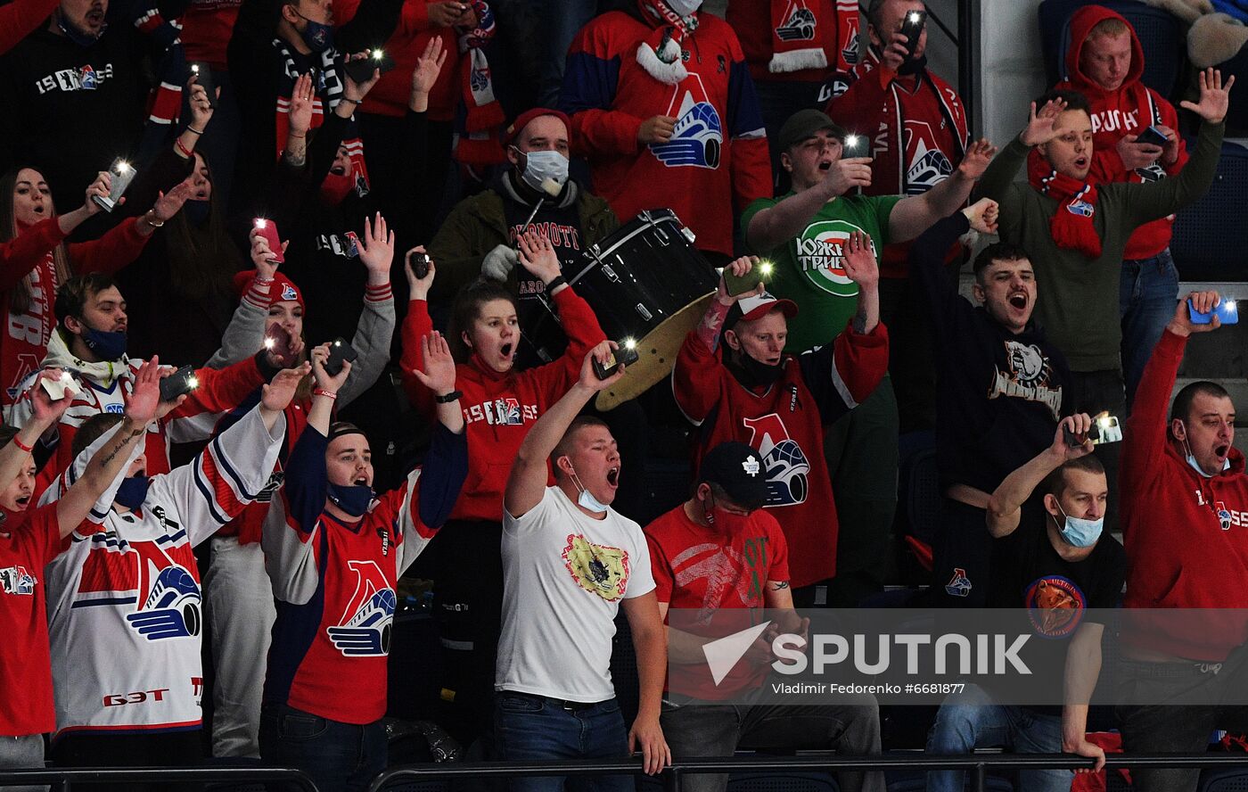 Russia Ice Hockey Kontinental League Dynamo - Lokomotiv