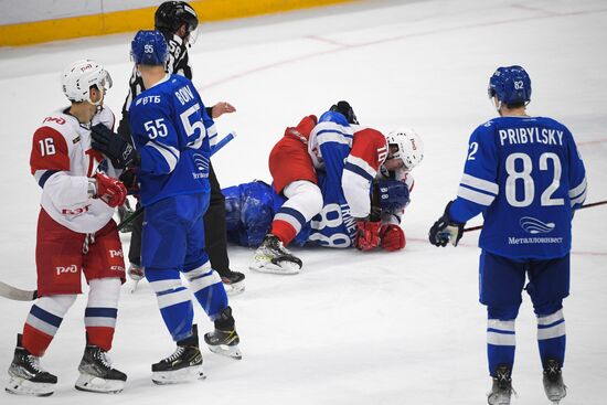 Russia Ice Hockey Kontinental League Dynamo - Lokomotiv
