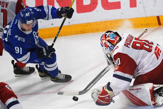Russia Ice Hockey Kontinental League Dynamo - Lokomotiv