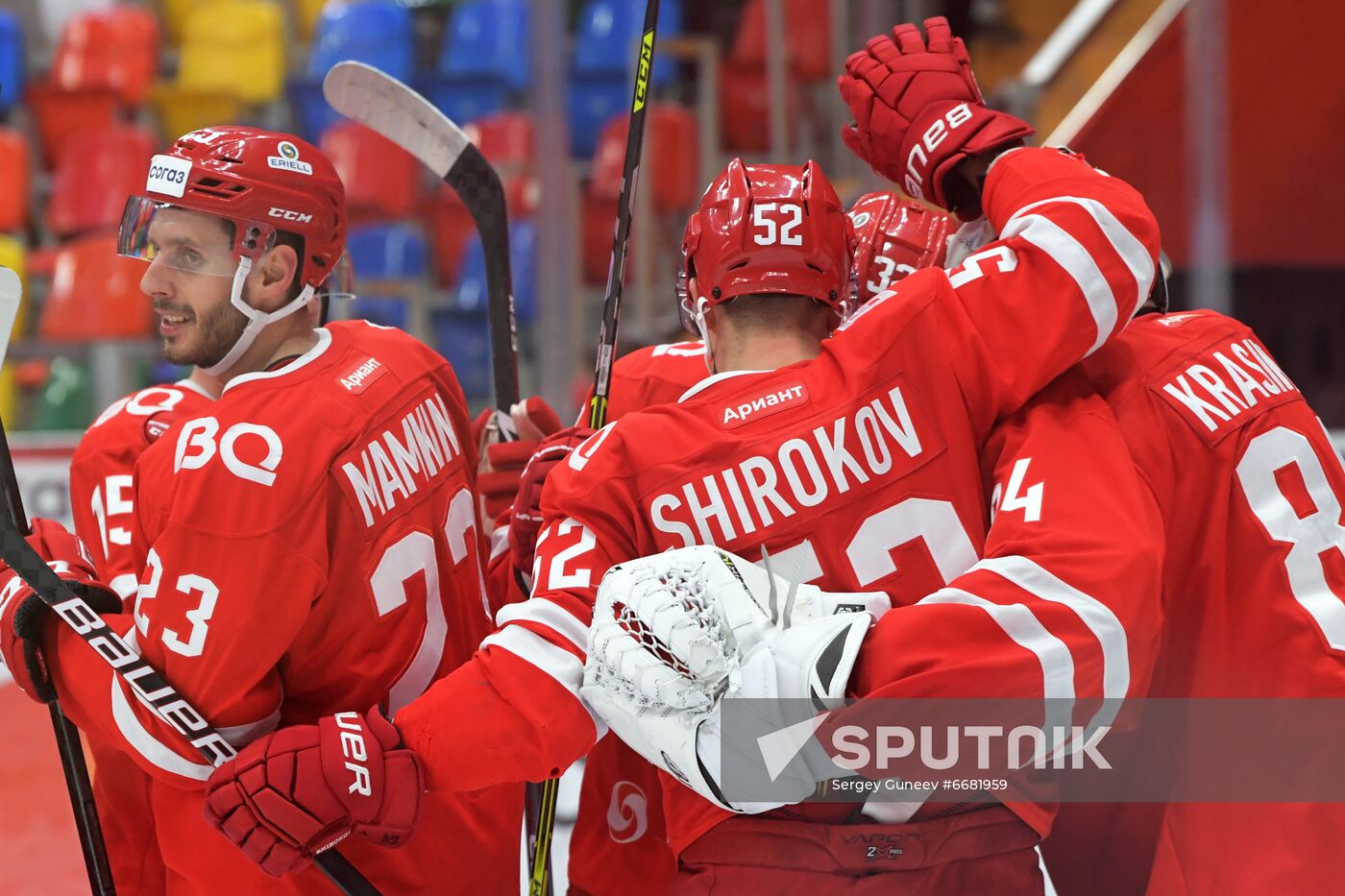 Russia Ice Hockey Kontinental League Spartak - Torpedo