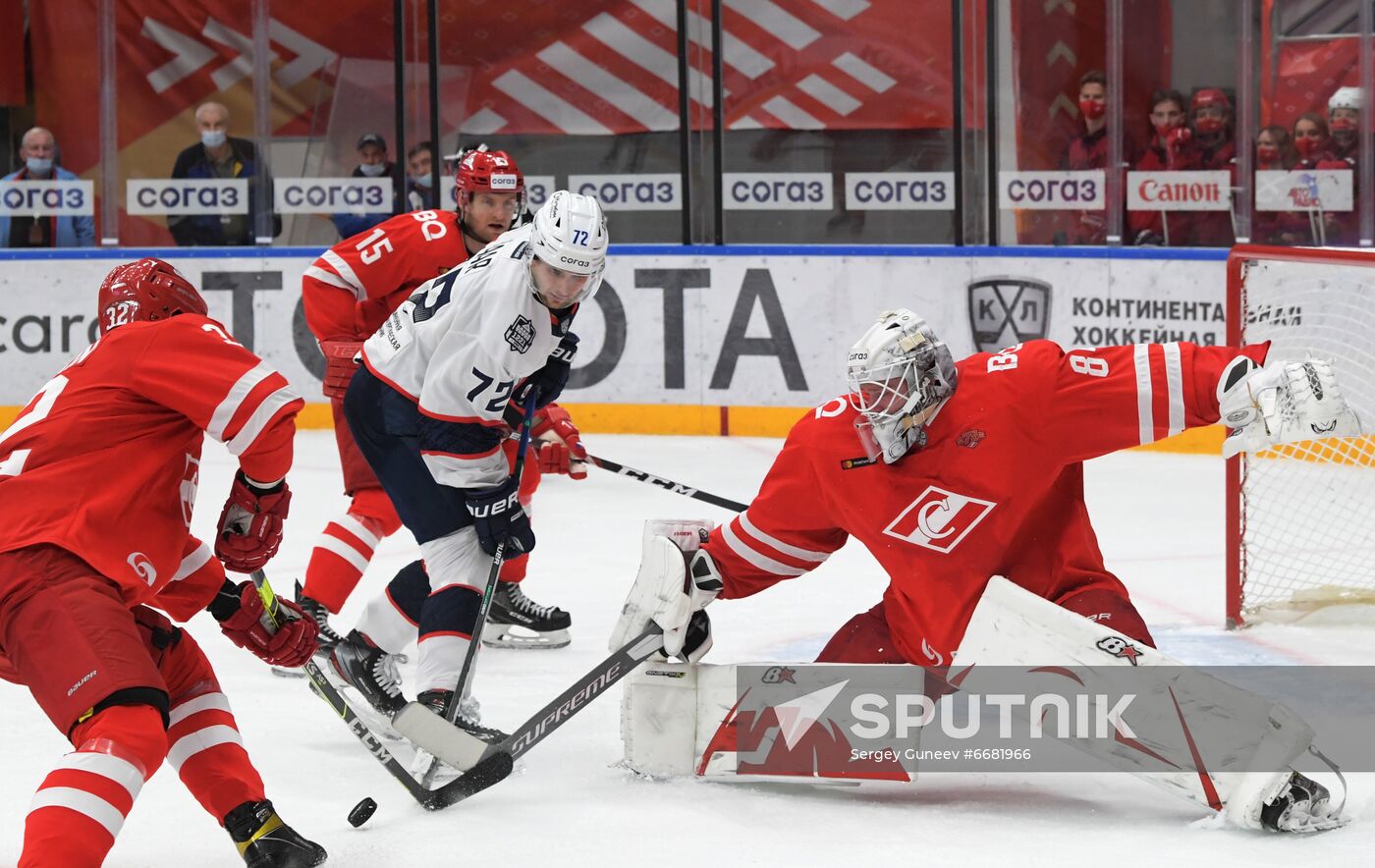 Russia Ice Hockey Kontinental League Spartak - Torpedo
