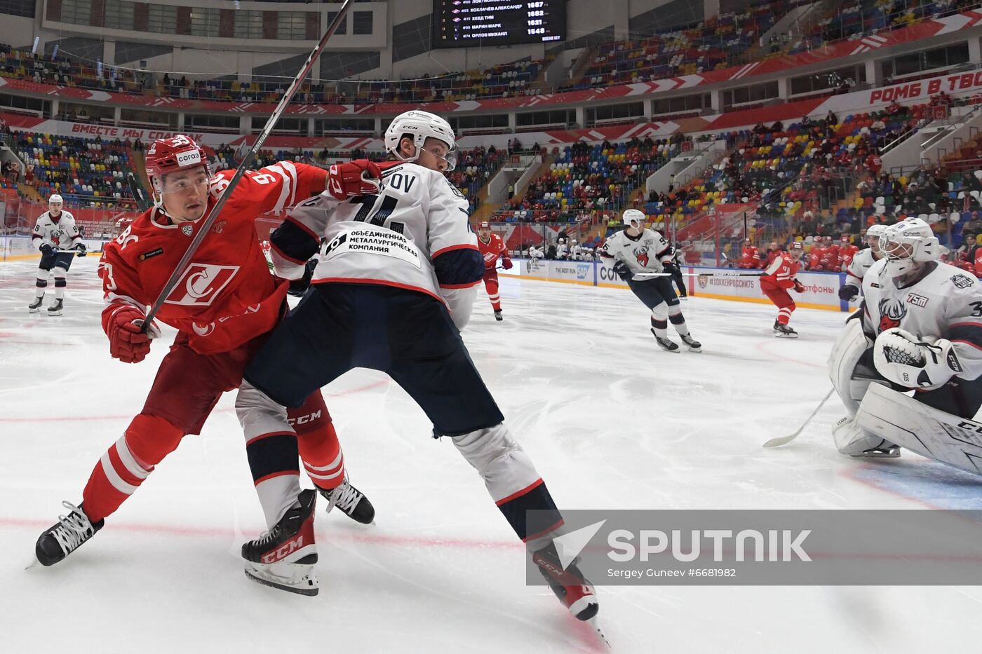 Russia Ice Hockey Kontinental League Spartak - Torpedo