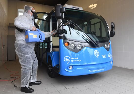 Russia Coronavirus Disinfection