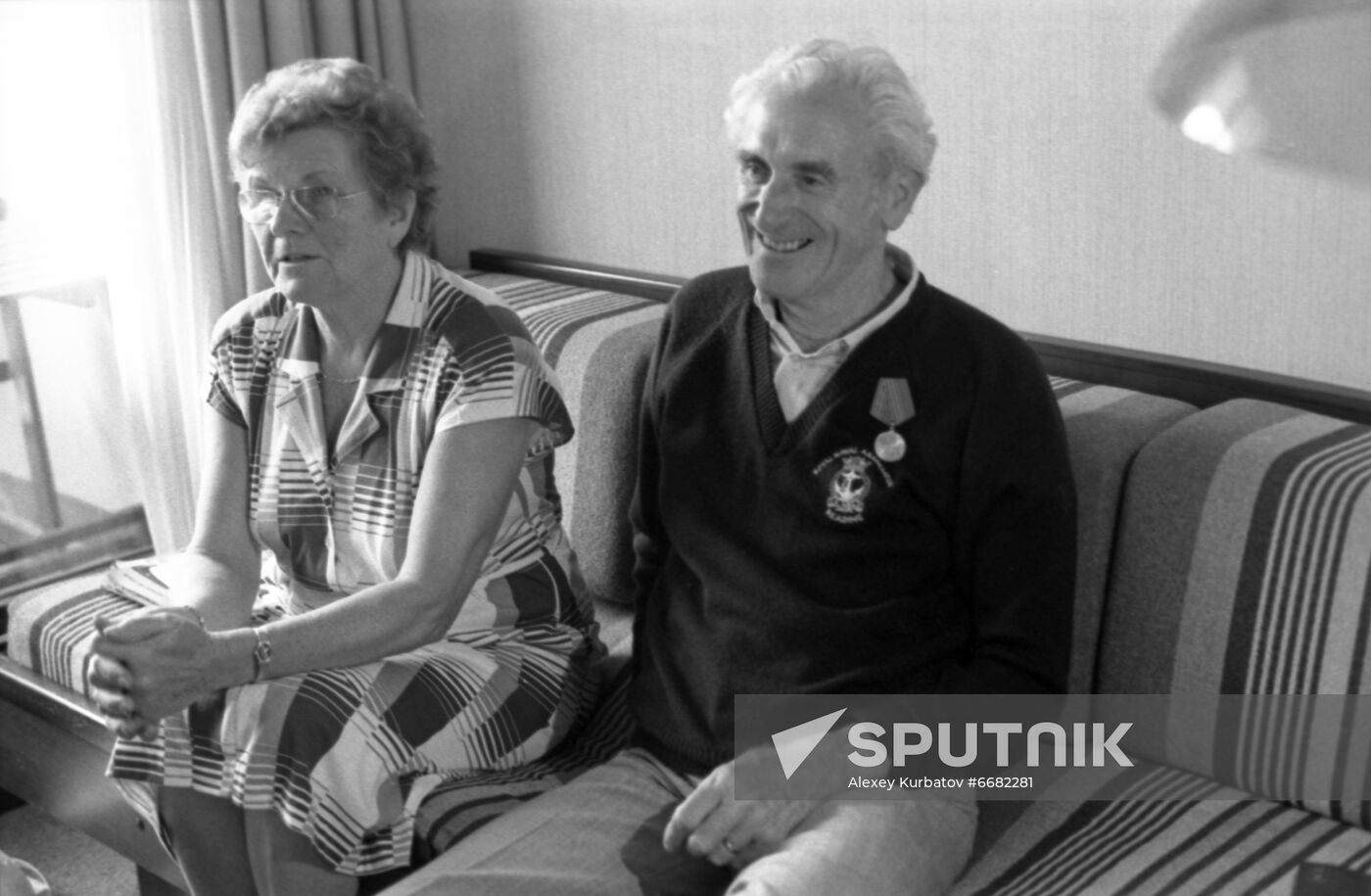 Spouses Stanley and Carolina Dayton vacation in USSR