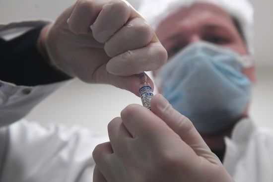 Russia Coronavirus Vaccination