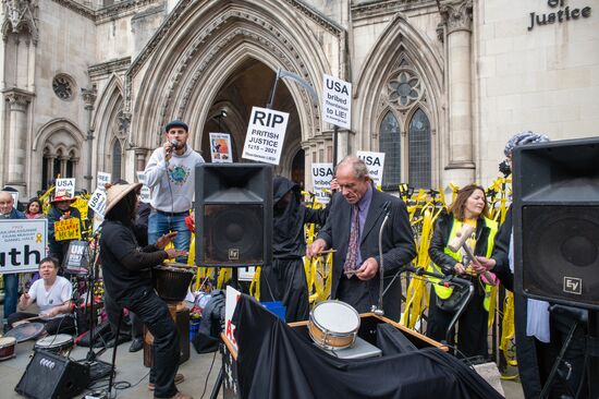 Britain US Assange Extradition Court Appeal