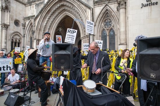 Britain US Assange Extradition Court Appeal