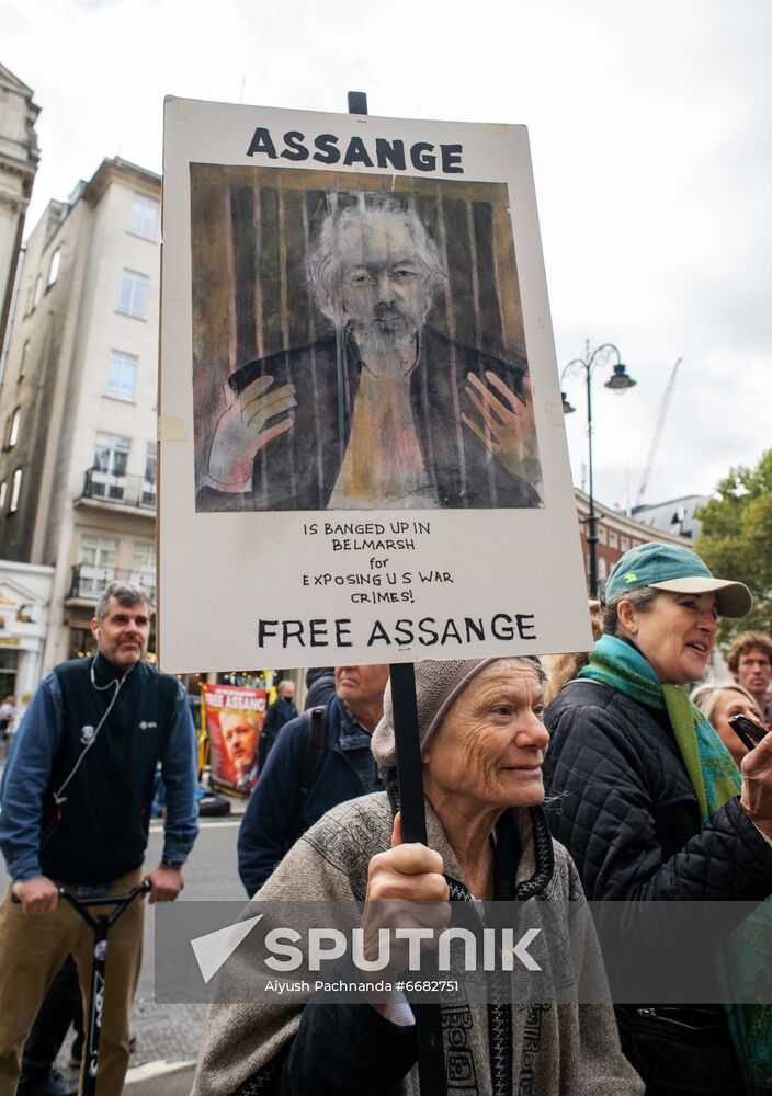 Britain US Assange Extradition Court Appeal