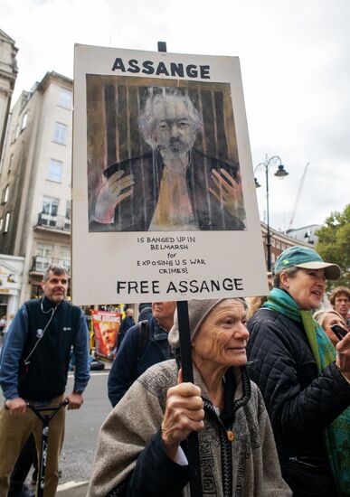 Britain US Assange Extradition Court Appeal