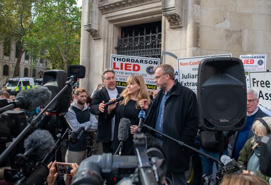 Britain US Assange Extradition Court Appeal