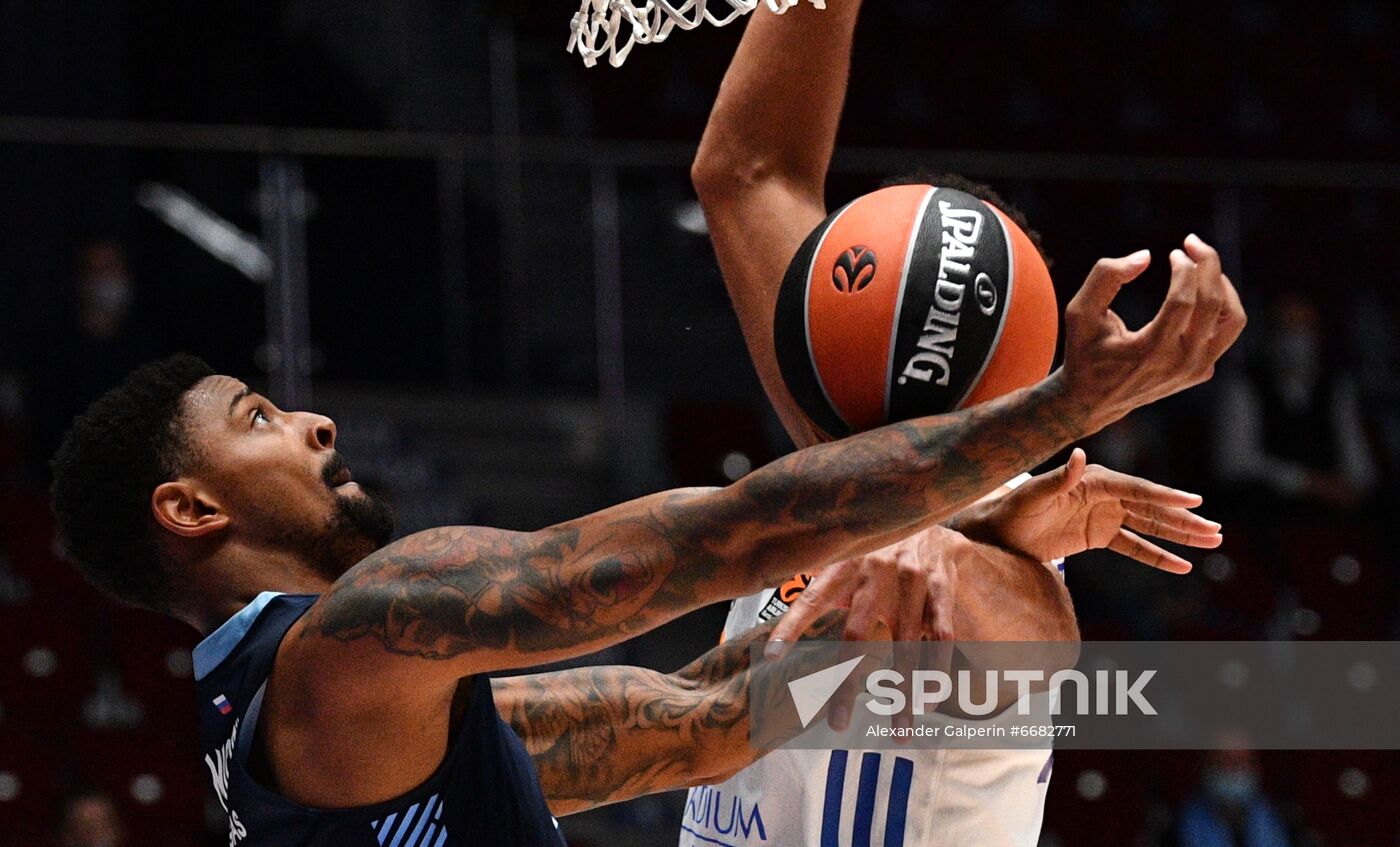 Russia Basketball Euroleague Zenit - Real