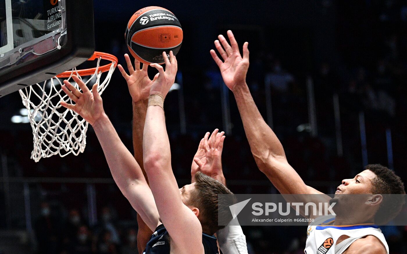 Russia Basketball Euroleague Zenit - Real