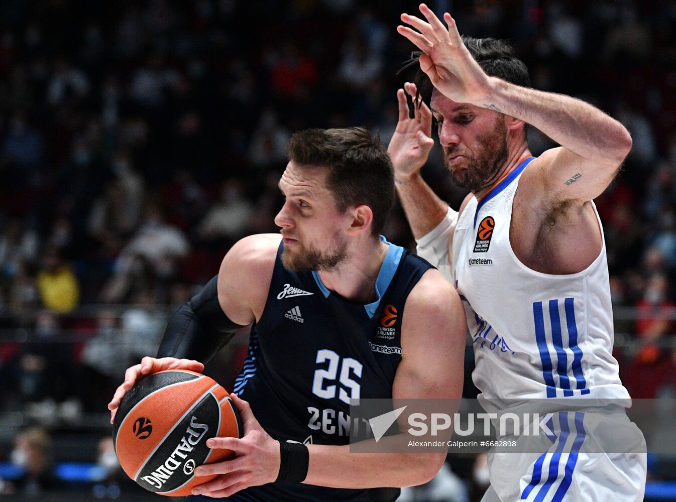 Russia Basketball Euroleague Zenit - Real