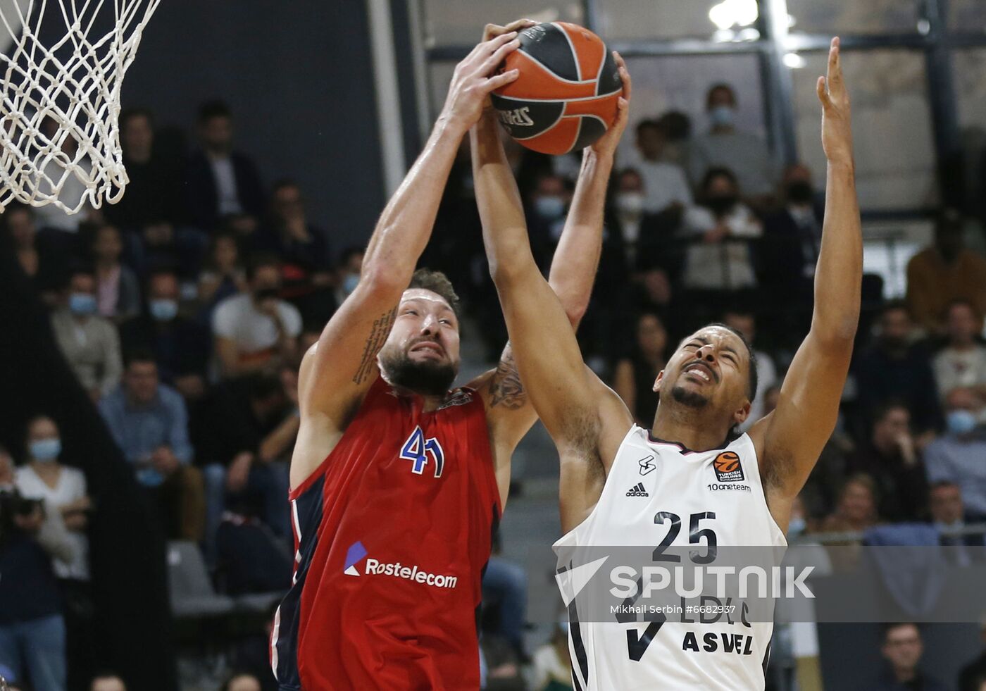 France Basketball Euroleague ASVEL - CSKA