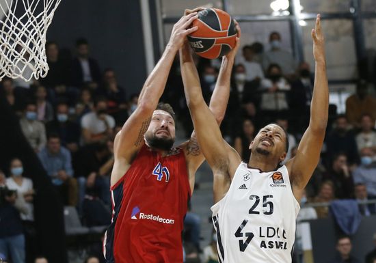 France Basketball Euroleague ASVEL - CSKA