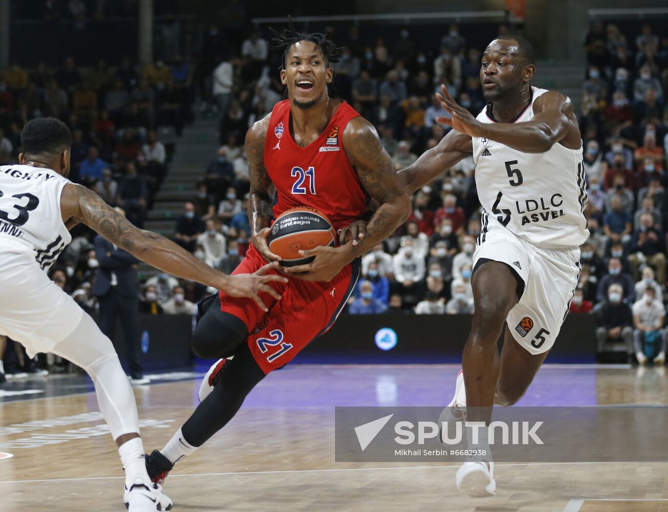 France Basketball Euroleague ASVEL - CSKA