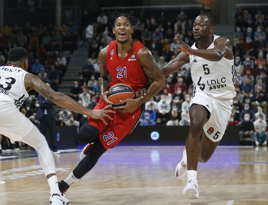 France Basketball Euroleague ASVEL - CSKA