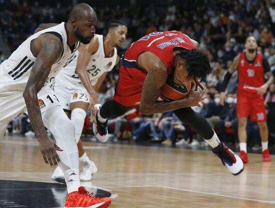 France Basketball Euroleague ASVEL - CSKA