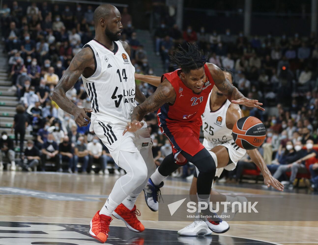 France Basketball Euroleague ASVEL - CSKA
