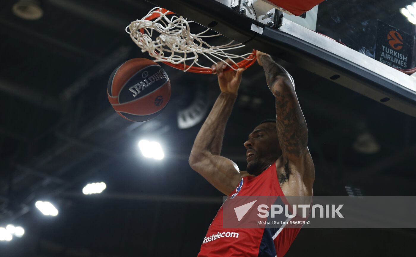 France Basketball Euroleague ASVEL - CSKA