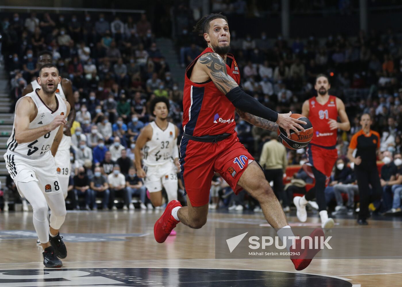 France Basketball Euroleague ASVEL - CSKA