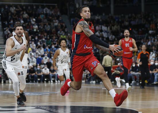 France Basketball Euroleague ASVEL - CSKA