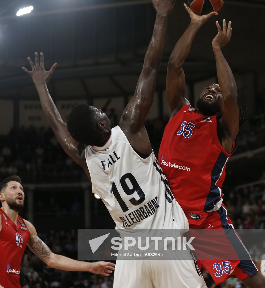 France Basketball Euroleague ASVEL - CSKA