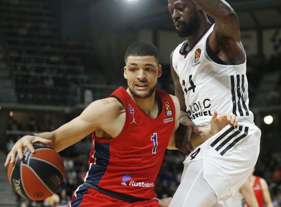 France Basketball Euroleague ASVEL - CSKA